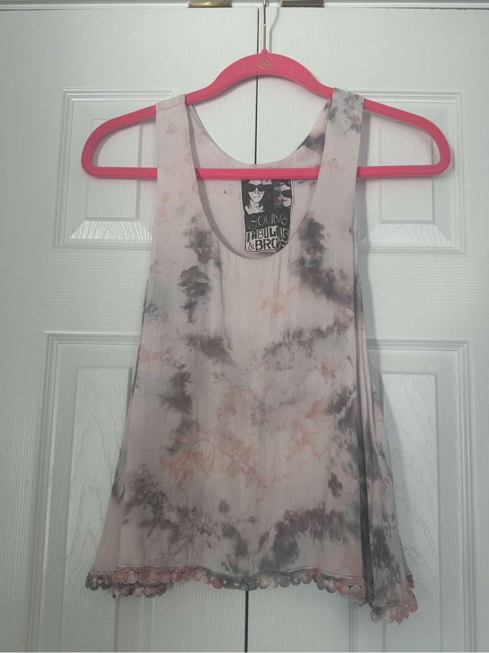 Young Fabulous & Broke Tie-Dye Tank – Size Small